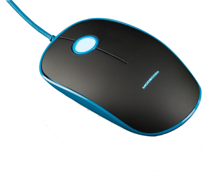 Myszka przewodowa MODECOM M111 BLUE-BLACK